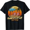 Retro Vintage Kalifornien Santa Cruz Strand Sonnenuntergang T-Shirt T-Shirt für Männer Frauen Kinder