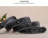 Women's Genuine Leather Fashion Belt – Versatile Casual Waistband with Pin Buckle for Jeans