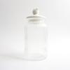 43.6oz Glass Jar with Ceramic Lid Elegant Storage Container for Kitchen Pantry Eco Friendly Modern Style Spices Dry Goods Bottle