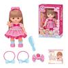 [Amazon.co.jp Exclusive] Pilot Mel-chan Doll Set: Stylish Hair Mel-chan (with Caretaker's Bow) Ages 3 and Up, Perfect Gift for Girls