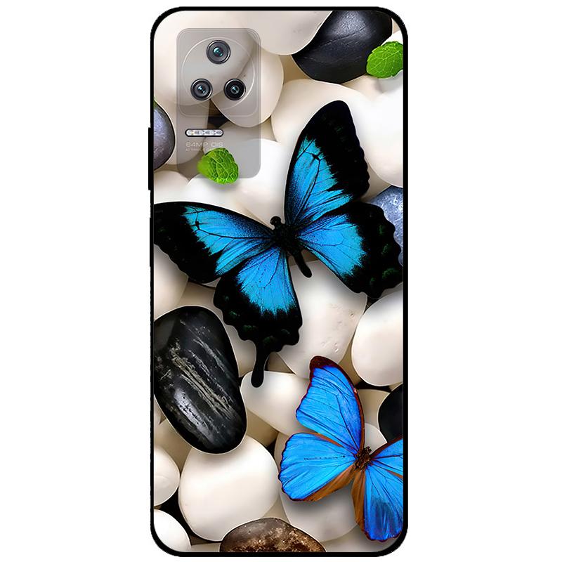 Cover for Xiaomi Poco F4 5G Case Black Soft Silicone TPU Phone Covers for Xiaomi Poco F4 Case 2022 Funda Bumper PocoF4 F 4 Coque