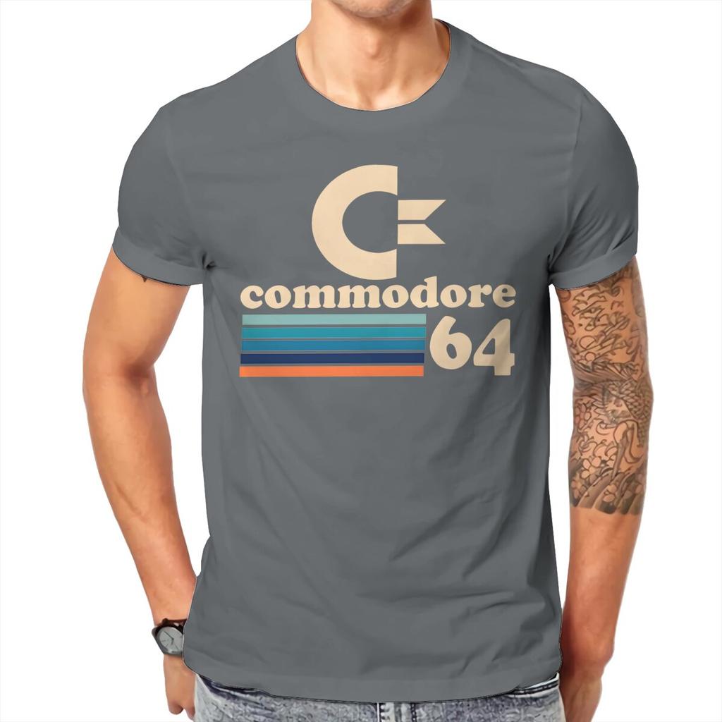 T-shirt Commodore 64 Uomo Unisex T-shirt Cotone Abbigliamento Unisex