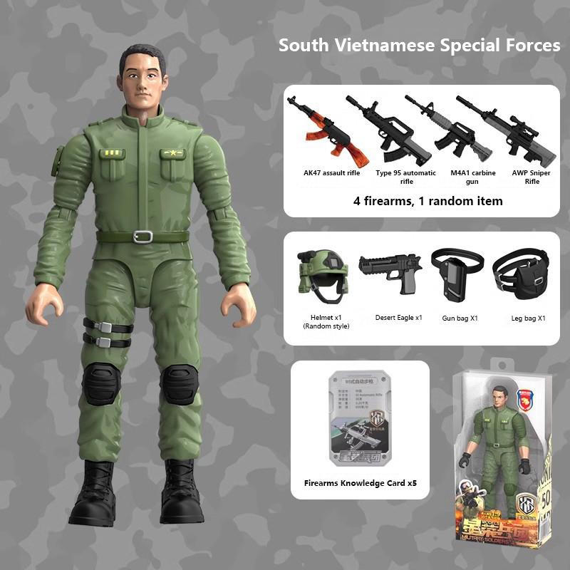 Special Forces Model Toy Soldiers With Removable Joints Action Figure Set Home Ornament Birthday Gift For Kids
