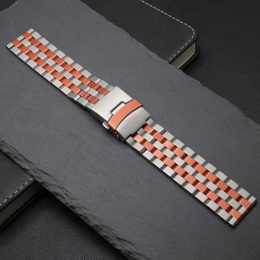 22mm Metal Band For Huawei Watch GT5 Pro 46mm 4 4Pro Stainless Steel Straps For Samsung Galaxy Gear S3 Amazfit Balance GTR 4 3 2
