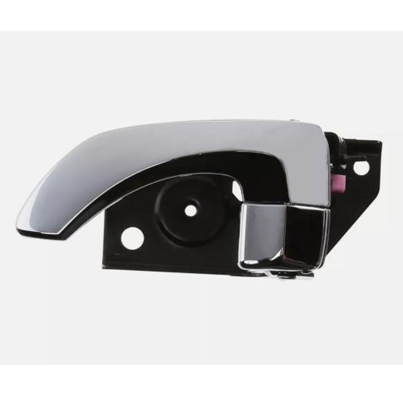 Chrome Interior Door Handle Front Left Driver Right Passenger For Hyundai Santa Fe 2.4L 2.7L 3.5L 2001 2002 2003 2004 2005 2006
