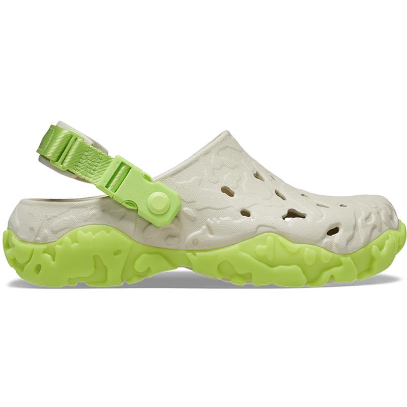 Crocs EVA Clog Breathable Sneaker Sandals Men's White Green