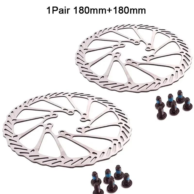BUCKLOS Bike Brake Rotor G3 160mm 180mm 203mm Hydraulic Disc Brake Rotors with 6pcs Bolts for MTB Mountain Bicycle Accessories