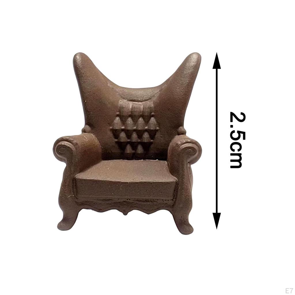 1/64 Scale Miniature Furniture for Train Dioramas and Fairy Gardens