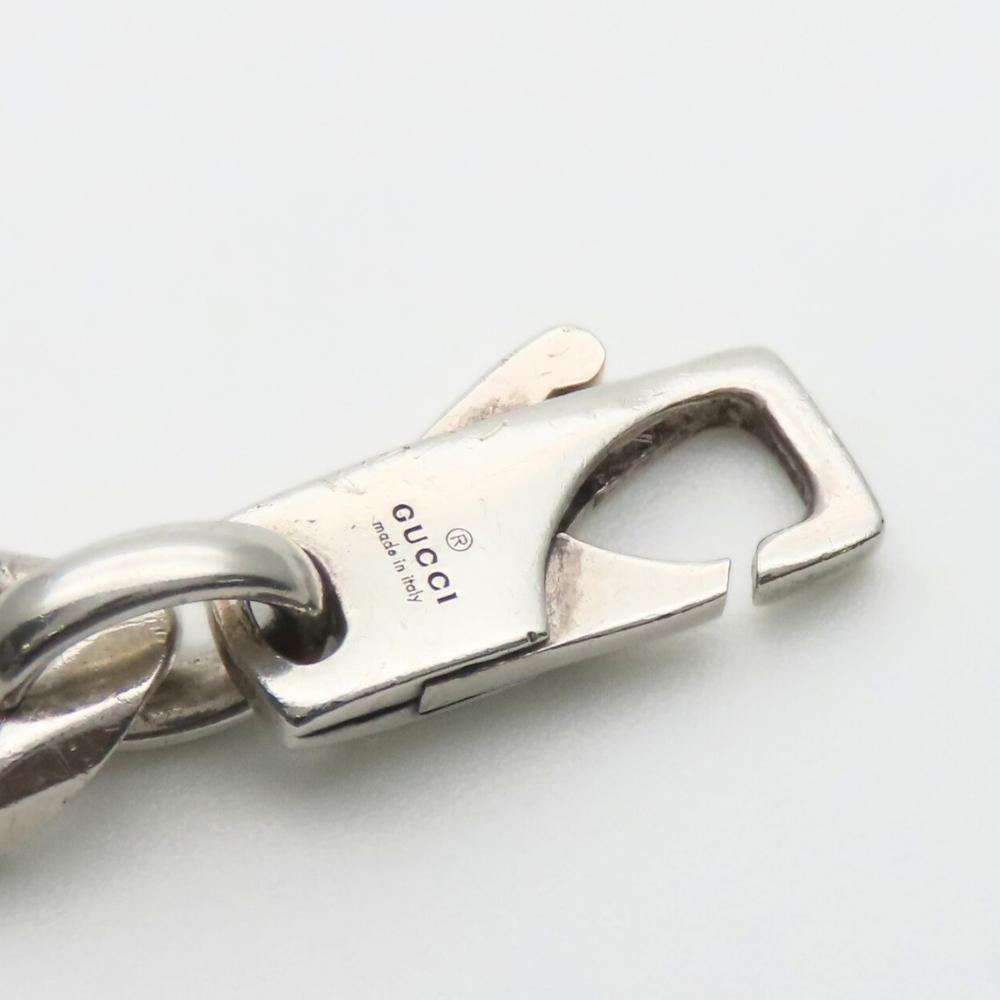 Used GUCCI Bracelet Knot Infinity 17 Silver925 25.6g Silver Chain