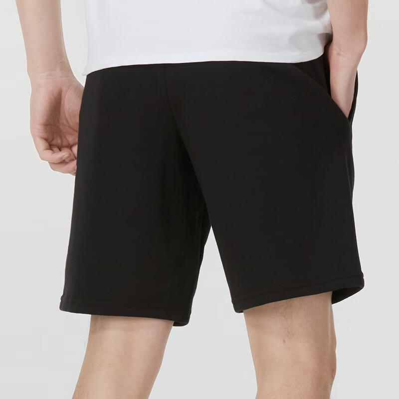 Puma Letter Logo Print Lace-Up Straight Casual Shorts Unisex Bottoms Black 626881-01