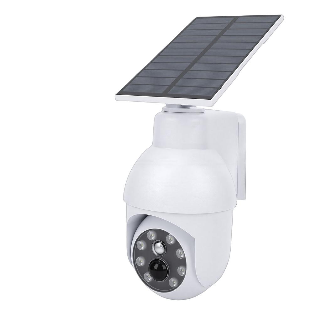 Solar Security Light 540LM Motion Sensor Outdoor IP64 Water Proof Simulation Camera LED Light for Yard