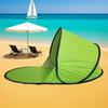Instant Pop-up Small Folding Tent Silver Coated Mini Beach Headrest Canopy Sun Shelter  for Outdoor