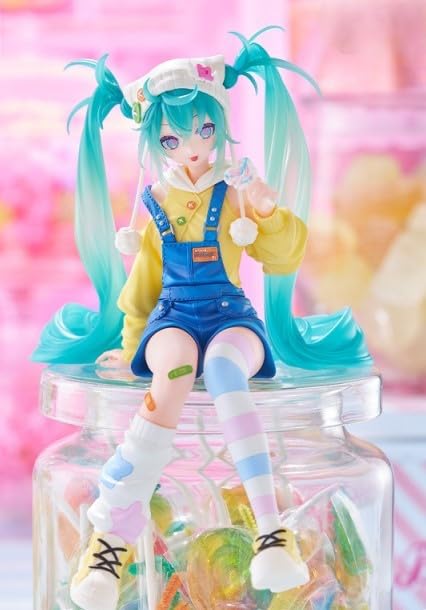 

Фигурка Хатсунэ Мику Фигурка Мику Подставка для лапши Леденец Серия Хатсунэ -