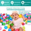 100Pcs Colorful House Outdoor Funny Toy Plastic Sport Ball Ocean Wave Ball Water Pool Air Balloons