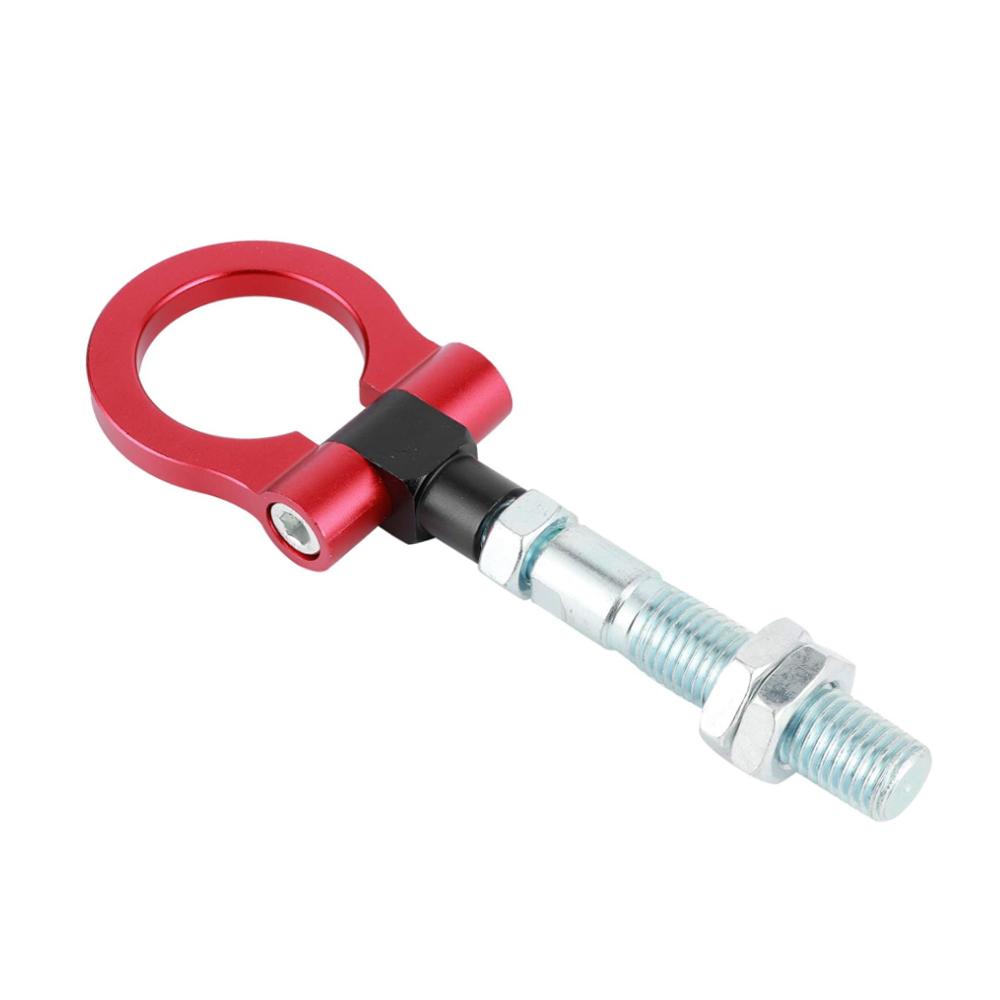 Aluminum Front Rear Auto Trailer Tow Hook Ring Eye Towing Bars for Hyundai Veloster 2012 2013 2014 2015 2016 2017