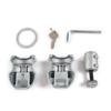 Anti-Theft Security Caravans Trailer Lock with 2 Keys, for Comment Trailer Ball Coupling Security Ball Lock for Caravans