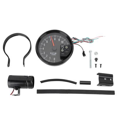 12V 5-Zoll Auto-Drehzahlmesser mit LED-Schaltlicht 7-Farben-Anzeige 11k U/min für 4-, 6-, 8-Zylinder-Fahrzeuge