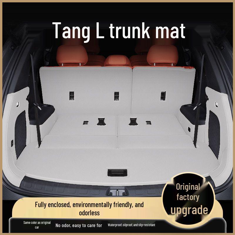 Eco-Friendly Trunk Mat for 2025 BYD Tang L EV/DM-i/DM-p Models