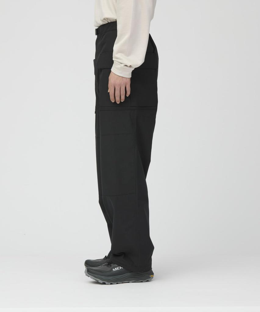 Snow Peak Hybrid TAKIBI Size L Pants, Flame-Retardant, Men's/Women's Pants, BLACK