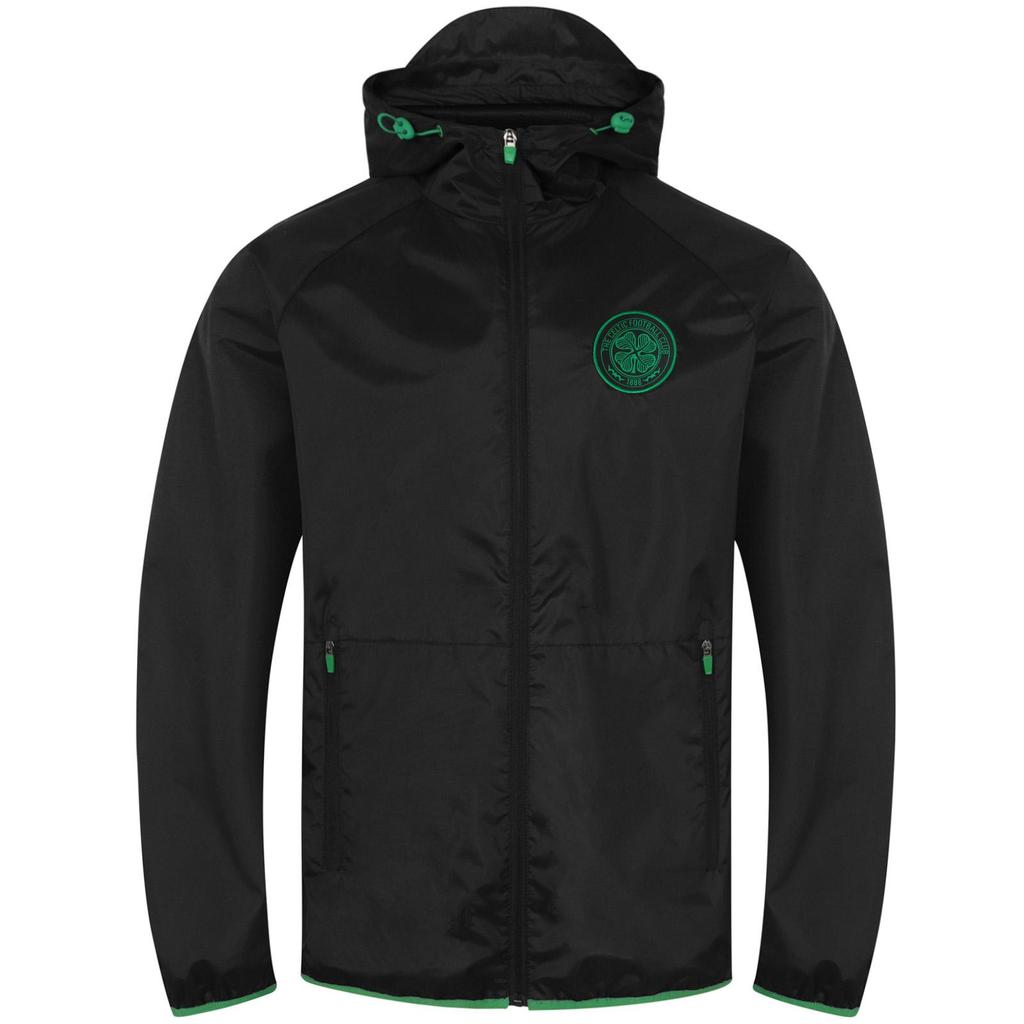 Celtic FC Mens Crest Windbreaker