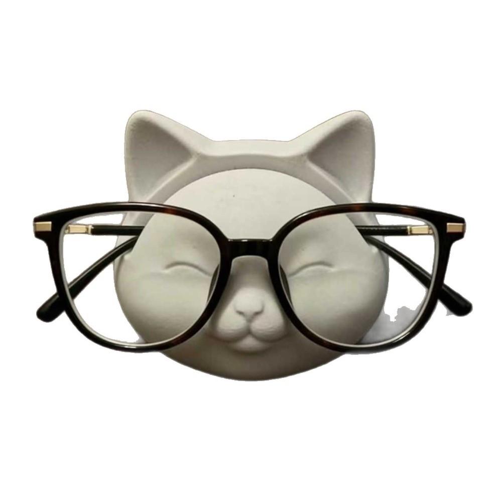 Desktop Storage Glasses Holder Stand Cute Cat Sunglasses Display Stand  for Office Use
