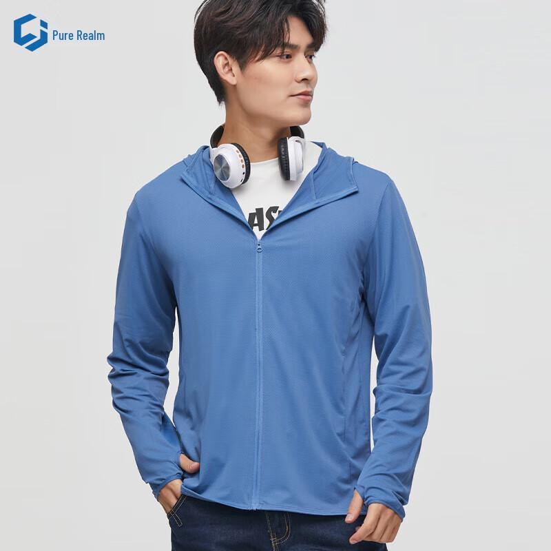 Chunjie Ice Silk Hooded UV Protection Sun Shirt