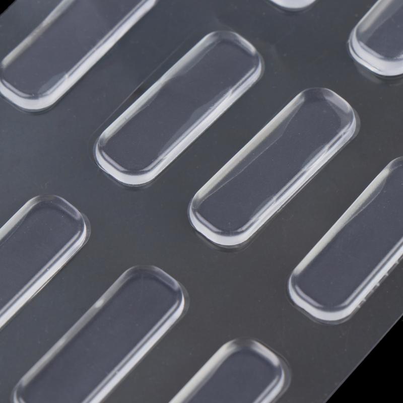 10/16Pcs Clear Silicone Bumper Pad Self Adhesive Anti Collision Sticker Non Slip Buffer Pad For Cabinet Drawer Refrigerator Door