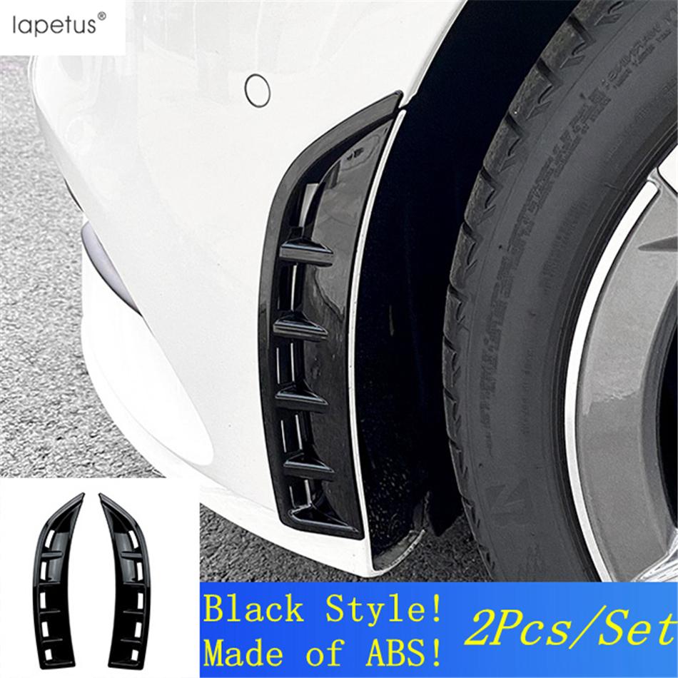 Black Car Front Bumper Air Inlet Vent Panel Protection Cover Trim For Mercedes-Benz CLA 200 C118 W118  -  Accessories Black Style