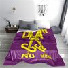 Yellow Abstract Dance Art Blanket for all seasons blanket lunch break throw gift