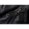 Chinese Size Heavy Motorcycle Jacket Natural Cowhide Leather Top Layer Causal Vintage Retro Moto Suit Leather Coat Winter