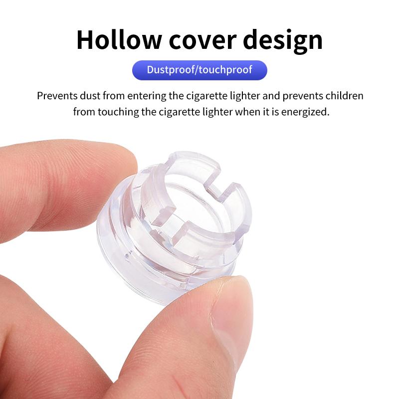 CUP1 Car Cigarette Lighter Dust Proof Protect Cover Lighter Button For Volkswagen VW GTI Tiguan Passat B5 B6 B7 CC Jetta MK5 MK6 Polo