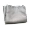 Luxury Men's Handkerchief Plaid Solid Color Hankies Polyester Hanky Business Pocket Square Chest Towel 21*21CM