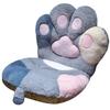 Seat Cushion Furry Feline Hand Pillow Multifunctional Floor Cushion With Friendly Filling Chair Cushion