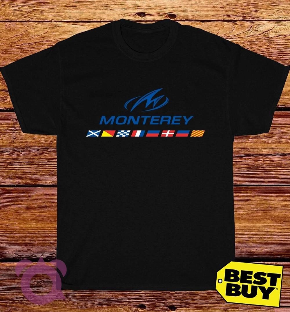 New Monterey Boat Logo Men s Funny T-Shirt Size S to 5XL XXXL
