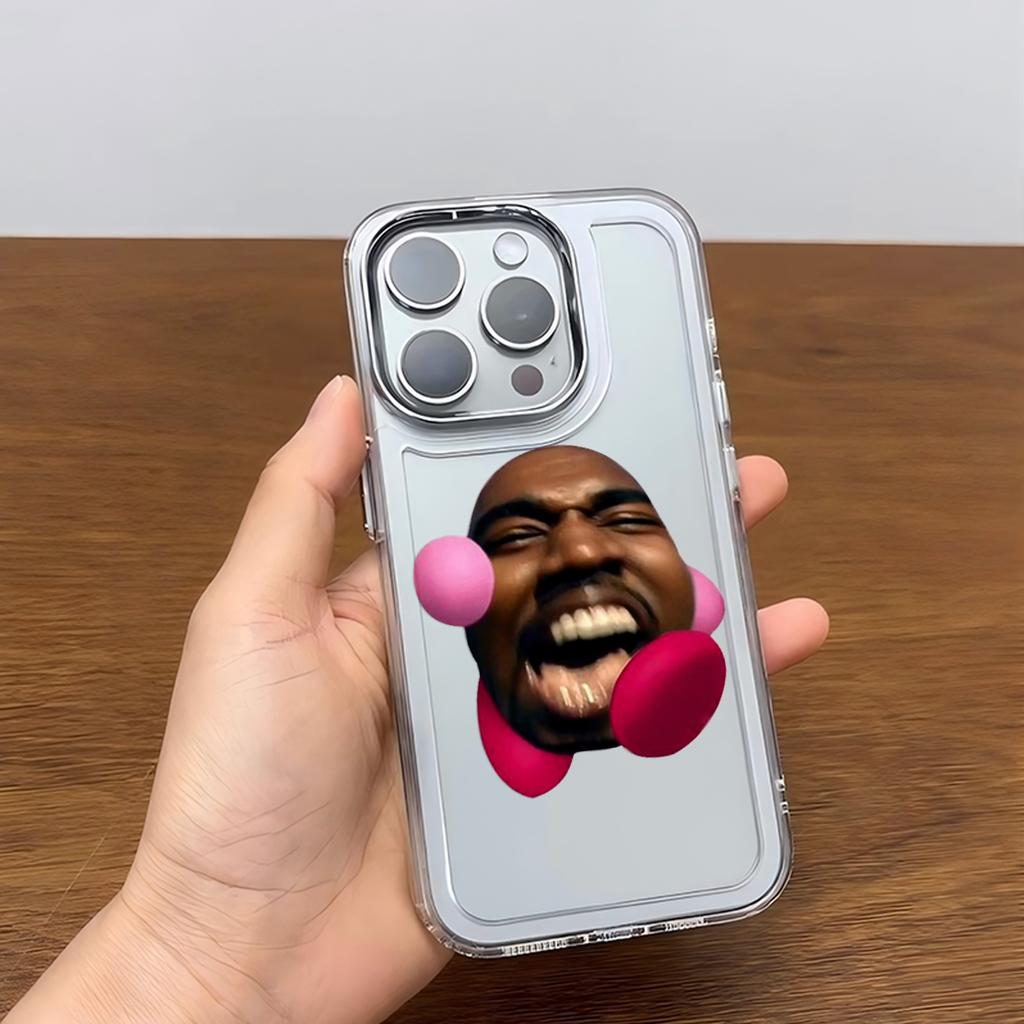 Funny  cartoon Kanye West YE Phone Case For Google Pixel 10 9 8 7 8A 9A XL Pro 4G 5G Transparent Soft Silicone TPU Back Cover