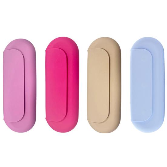 Silicone Makeup Brush Organizer Storage Box Large Capacity Magnetic Closure Waterproof Portable Travel Cosmetic Brush Case