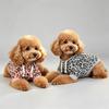 Pet Dog Hoodie Winter Warm Sweater Small Medium Large Dogs Leopard Print Casual Pullover