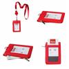 Multi-position Neck Hanging Card Case With Lanyard ID Buse Card Storage  Travel