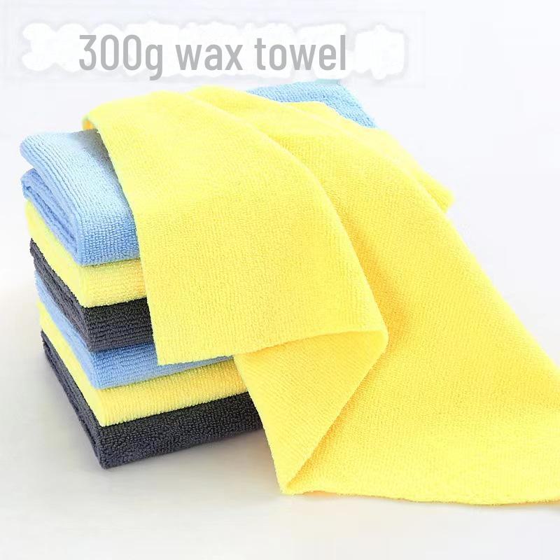 160x60CM Flannel Thickened Car Cleaning Towel - 420g Fine Fiber Coral Fleece Absorbent Towel