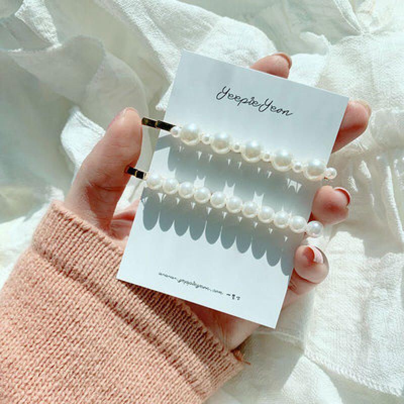 Jenny Pearl Hairpin 2-set one color