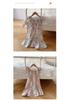2026 Summer Korean Style Ruffled Puff Sleeve Sundress for Girls