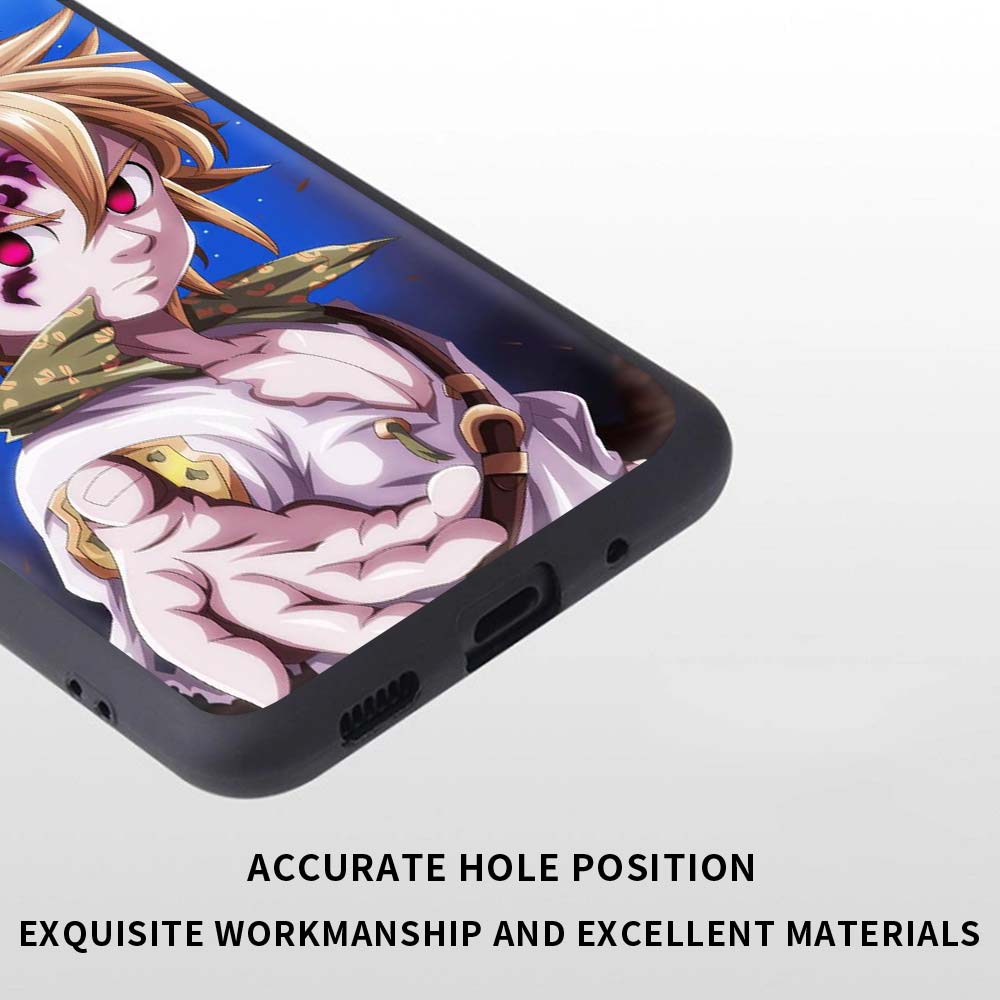 Etui na telefon anime Siedem Grzechów Głównych dla Samsunga Galaxy A51 A71 A21S A12 A11 A31 A52 A41 A32 5G A72 A02S Pokrowiec z silikonu TPU