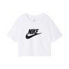 (WMNS) Sportswear Essential Short Casual Crew Neck Short Sleeve T-Shirt White Women's BV6176-100