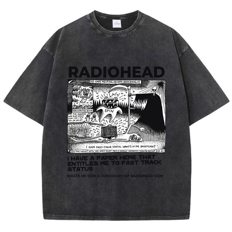 

Дизайнерские черно-белые футболки с рисунком, удобные мягкие женские футболки, модная стираная одежда 3XL