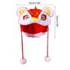 Chinese Festival Dog Costume Hat Halloween Party Dress Up Hat Cosplay Lion Cap