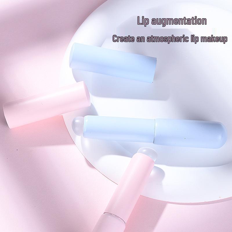 Portable Silicone Lip Brush with Cap - Perfect for Lips, Concealer, Blending, and Beginner Makeup Applications
