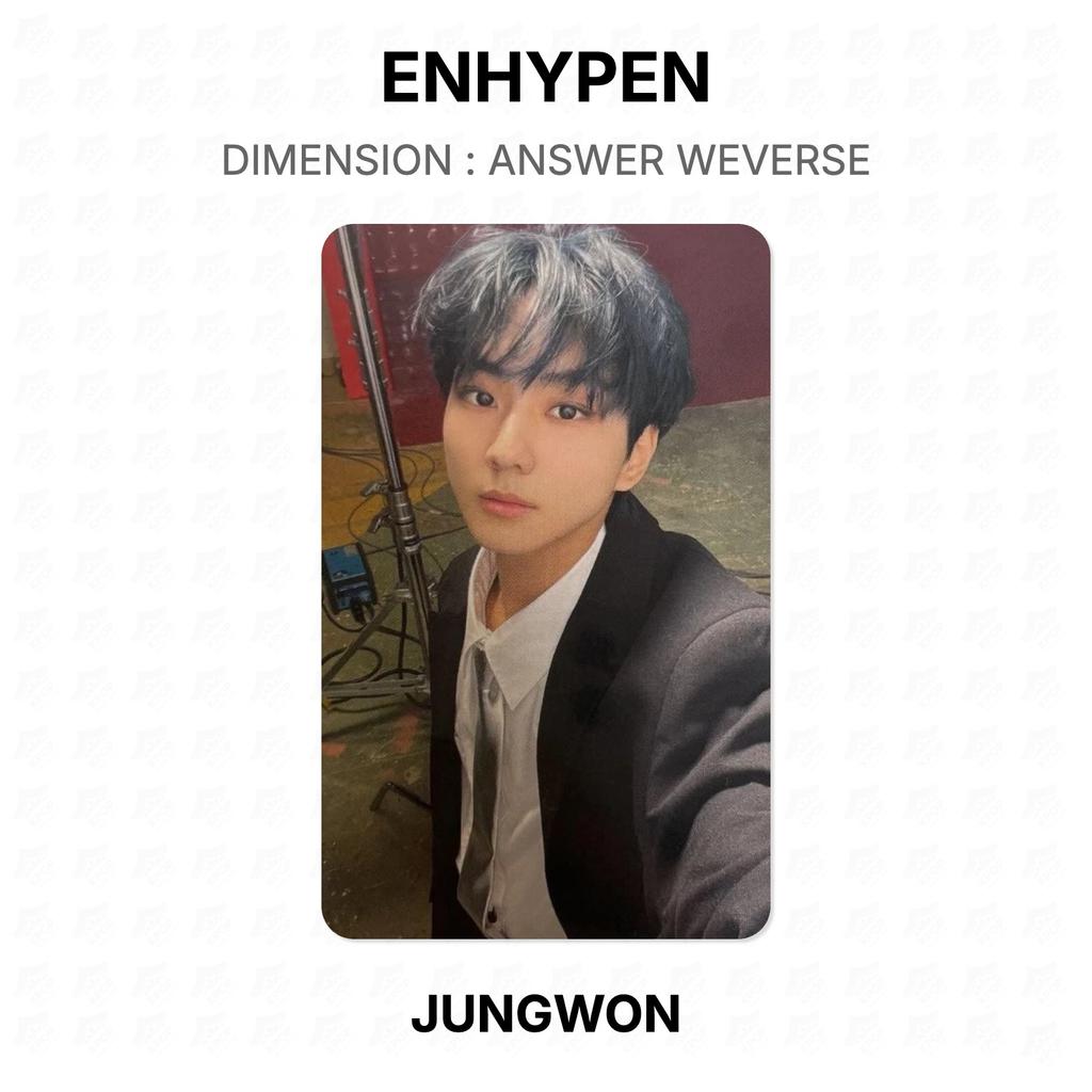 ENHYPEN DIMENSIONE : FOTOCARTA UFFICIALE WEVERSE ANSWER