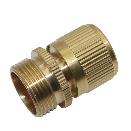 

1 pcs 3/4 inch Male Female Thread Copper Quick Connector Garden Water Connection Accessories Car Washing Pipe Fittings 3/4