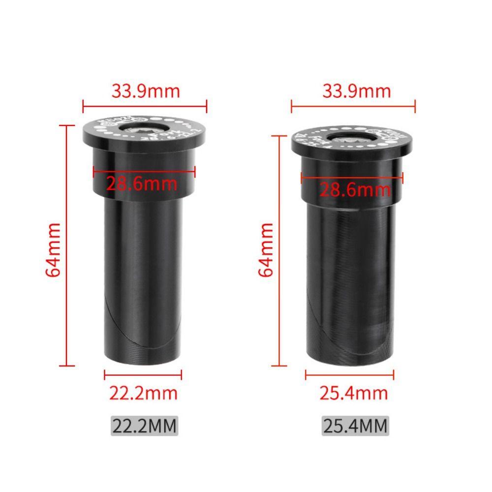 22.2mm&25.4mm Folding Bike Fork Riser Aluminum Alloy Anti Corrosion&Rust Fork Expansion Adapter Stable Anodizing
