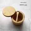 Magnetic Swivel Lid Salt Cellar Rotatable Spice Jar New Pepper Sugar Spice Holder  Kitchen